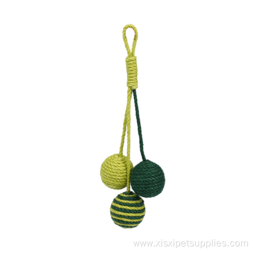 string resistance to bite interactive cat scracth toy